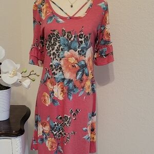 Multicolor Floral Dress